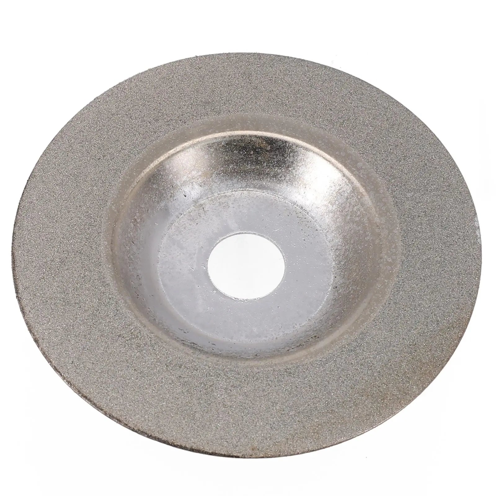 4 Inch 60 Grit Diamond Abrasive Disc Cutting Disc Wheel Diamond Abrasive Disc Grinder Blade Rotary Grinding Tool Hole 16mm Qme