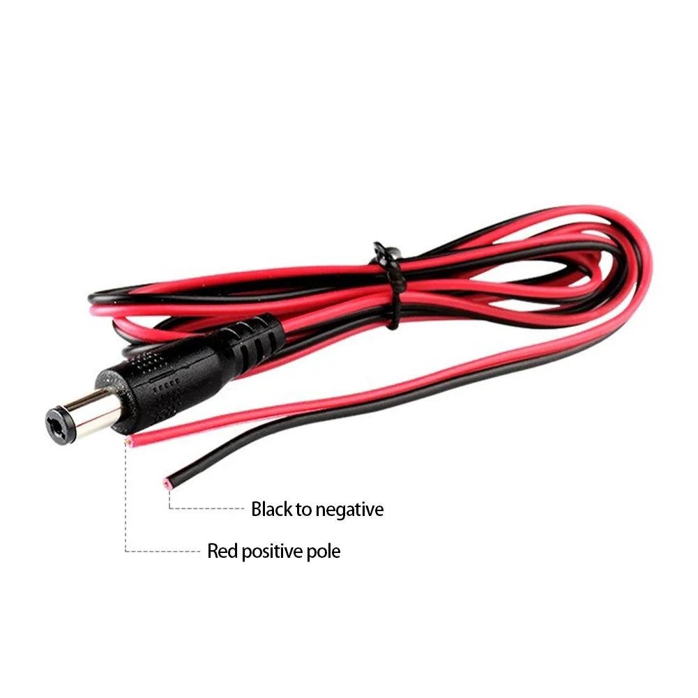 10PCS Car Camera Power Cable, Reverse Image Video Connection Line for Vehicle Rearview System Qme