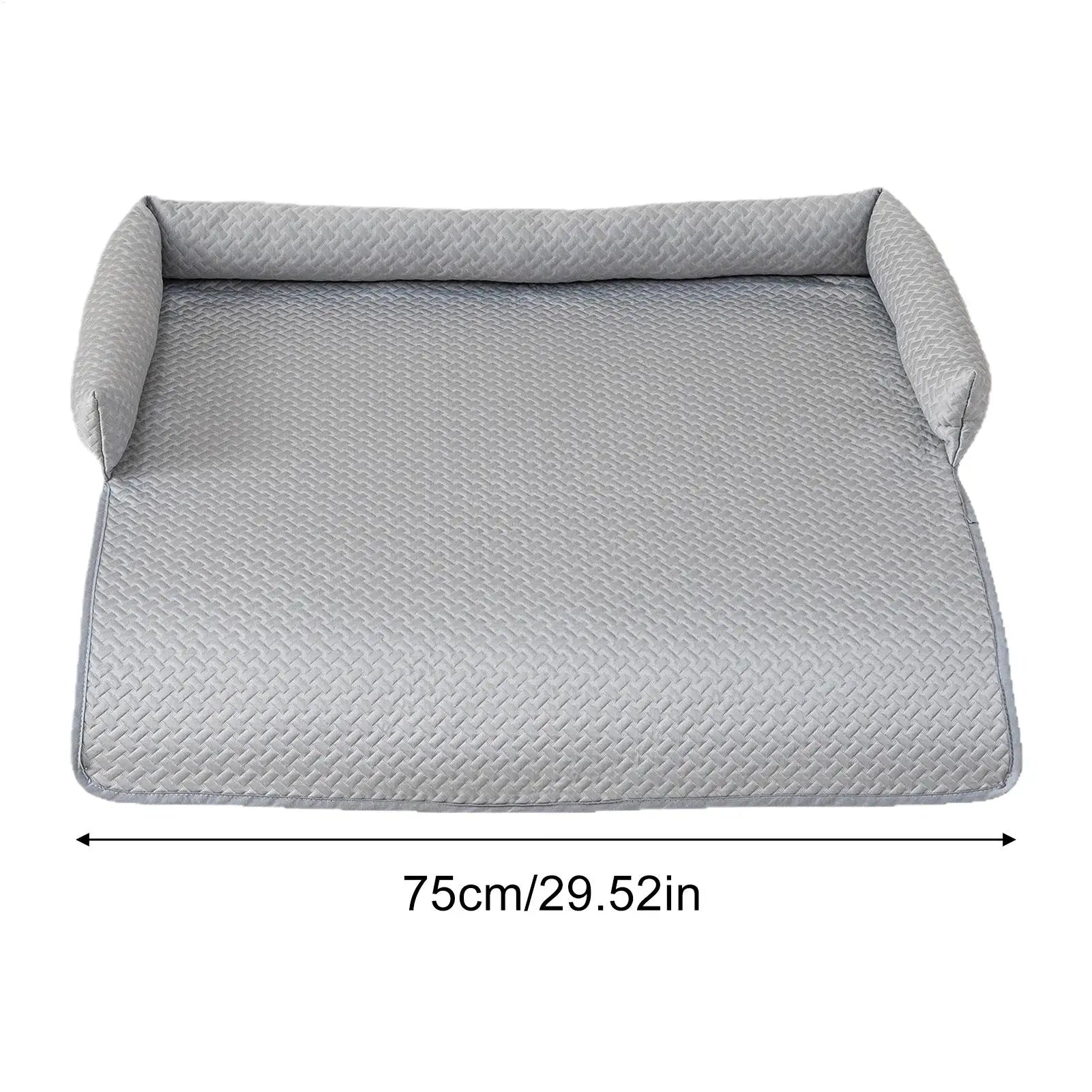 Pet Sofa Cover 75x75cm Non-Slip Washable Cooling Scratch Proof Dog Couch Covers Sofa Protector for Small Medium Large Breed Qme