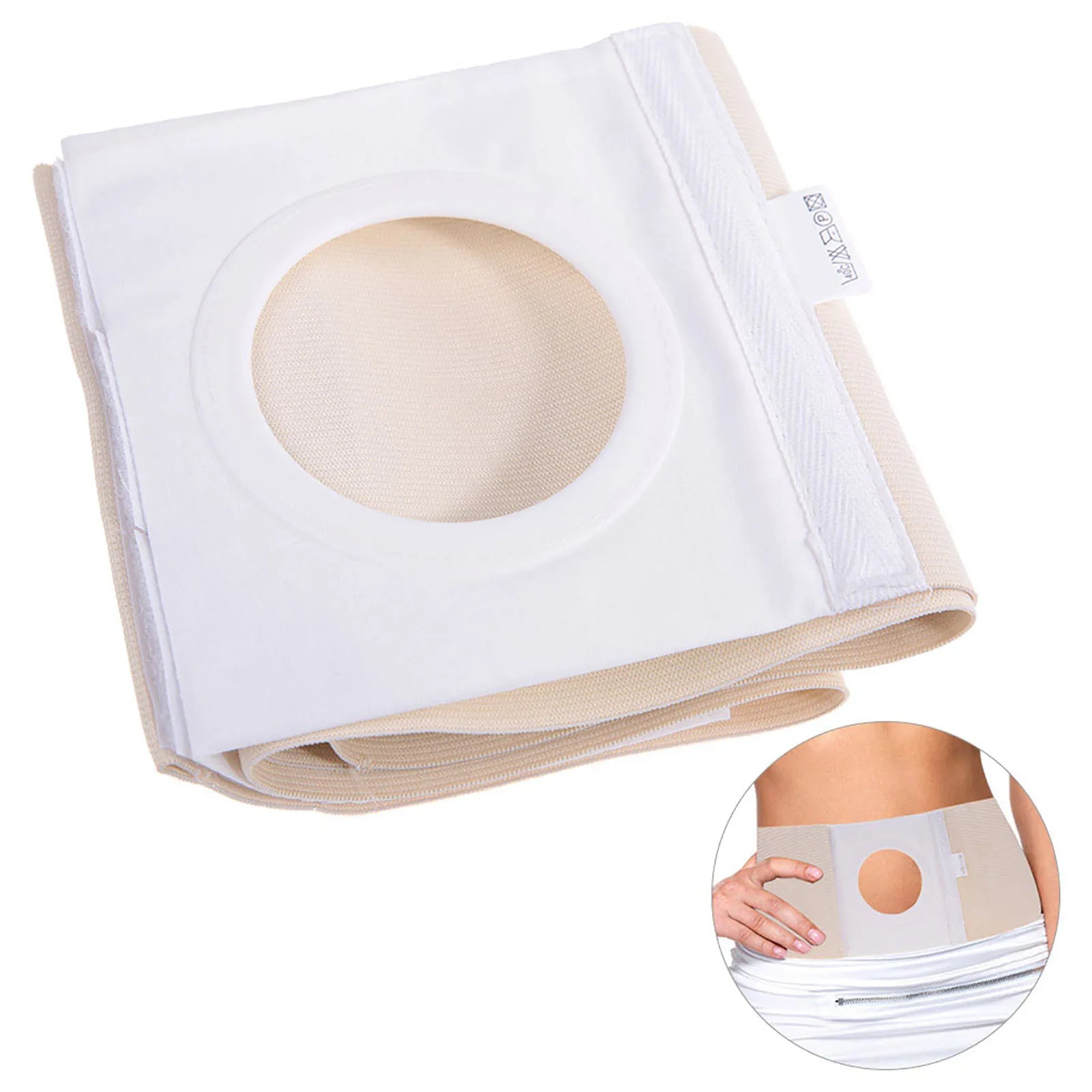 Ostomy Abdominal Brace Belt 3 Sizes Ostomy Belt Unisex Ostomy Hernia Support Belt Abdominal Brace Ostomy Belt Qme