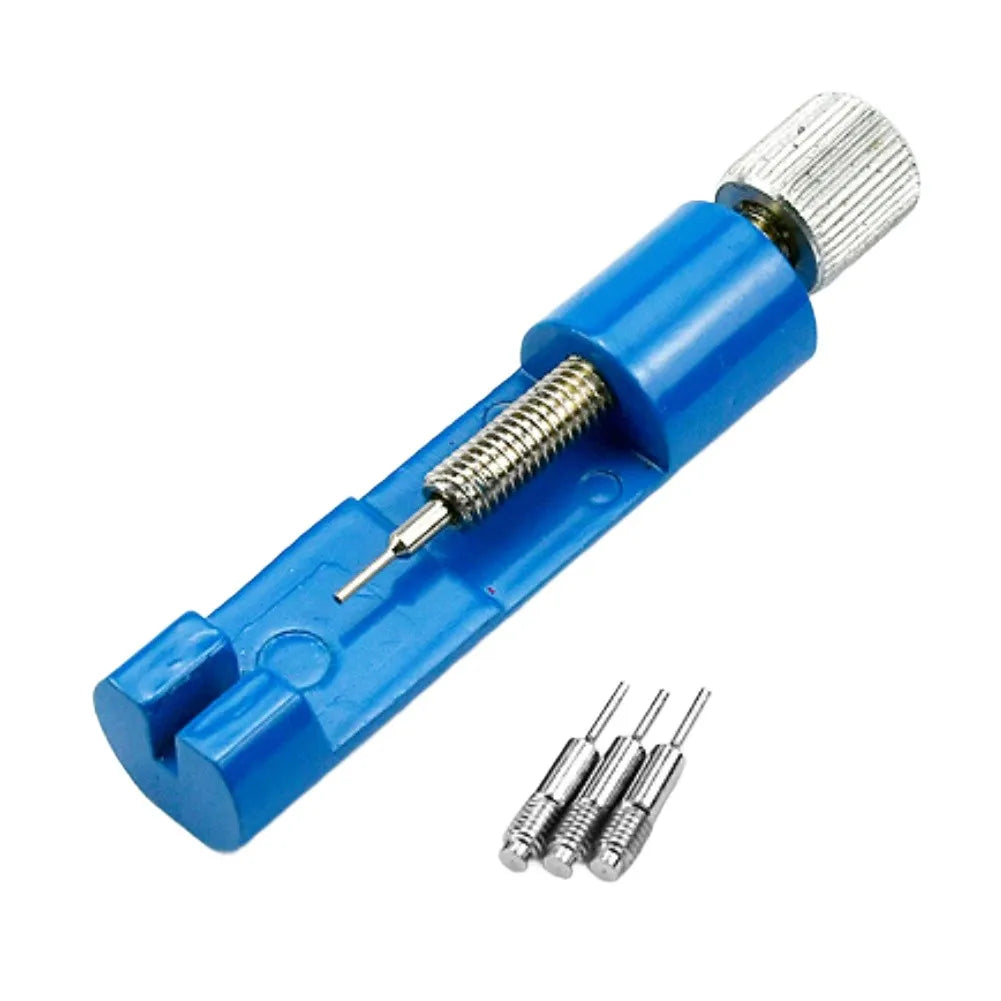 Adjustable Metal Watch Strap Tool Watch Repair Tool With Watch Pin Band Link Pin Tools Remover Watch Accessories Qme Blue