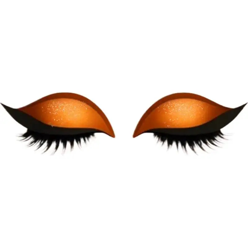 Colorful Lazy Eyelash Stickers Reusable Eye Shadow Patch Waterproof Qme D