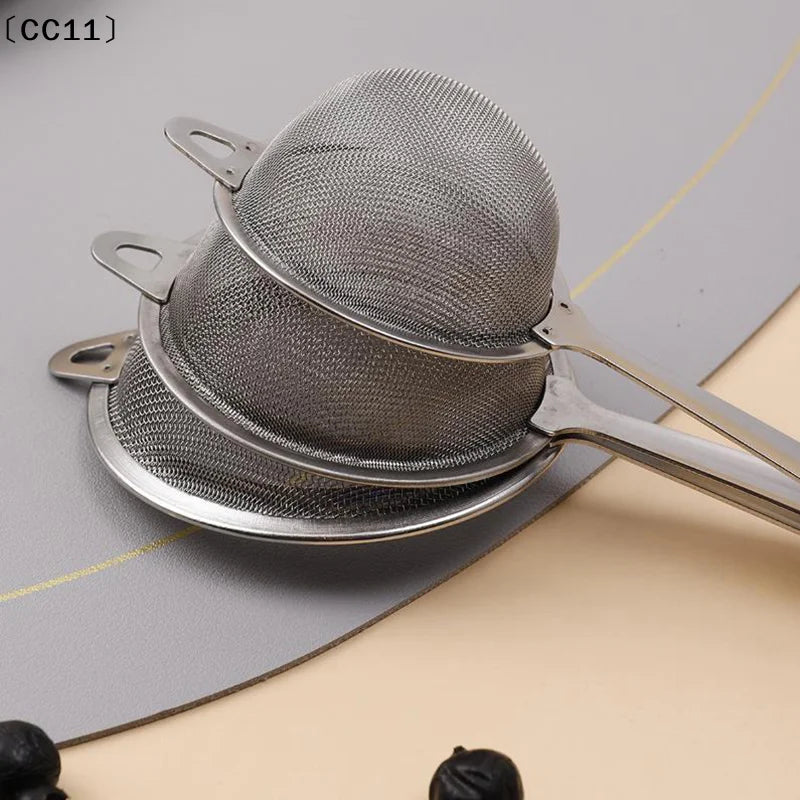 Stainless Steel Matcha Sifter Very Fine Mesh Rust-proof Tea Strainer Qme