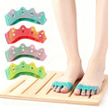 Colorful Five-hole Toe Separator Overlapping Toes Big Valgus Spacer Qme random color