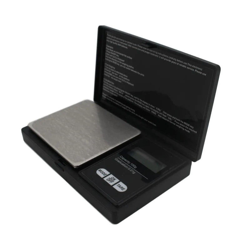 Mini Jewelry Scale Electronic Stainless Steel Digital Pocket Gold Qme