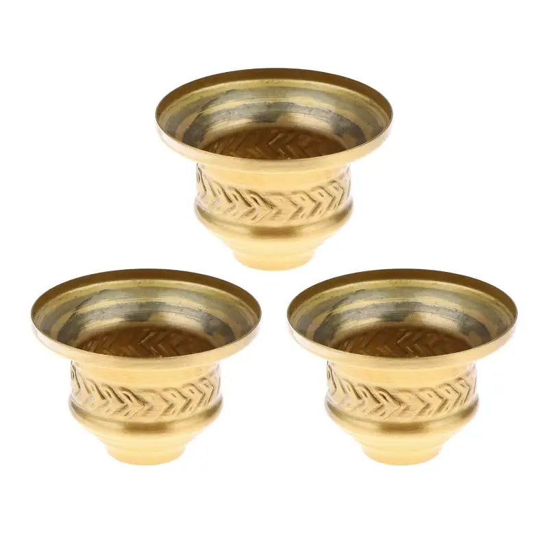 1/3/5PCSBrass Lamp Cup Durable Sturdy Semi-Enclosed Design Lamp Holder Repair Light Base Fitting Finial Copper Fixture Qme 3PCS