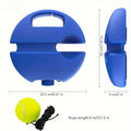 Tennis training assistance base uses elastic rope balls to practice self rebound tennis coach tennis practice tools Qme 1 Set