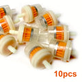 10pcs Professional Motorcycle Oil Filter Inline Gas Fuel Filter Gasoline Filters Tool For Scooter Moped Scooter Dirt Bike ATV Qme 10pcs