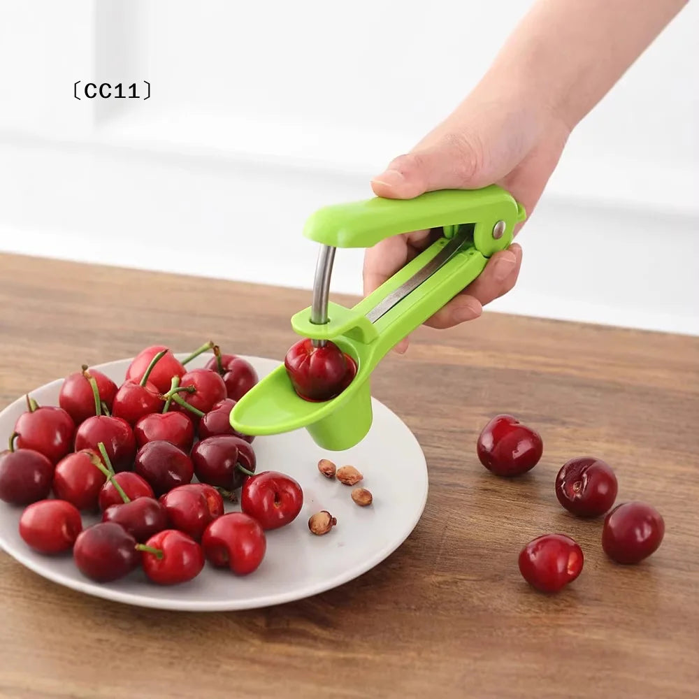 Cherry Pitter Food Grade Handle Stainless Steel Rod Perfect Home Qme