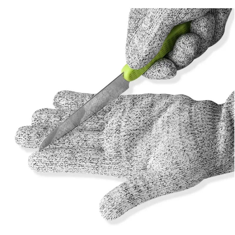 Hand Protective Gloves for Kitchen Gardening, Working Gloves for Butcher Meat Chopping, Mittens for Men and Women, 1 Pair Dropsh Qme