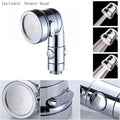 Shower Faucet External Washbasin Swimming Pool Shampoo Shower Extender Bathroom Hand Washing Shower Booster Nozzle Kit Qme 3 modes