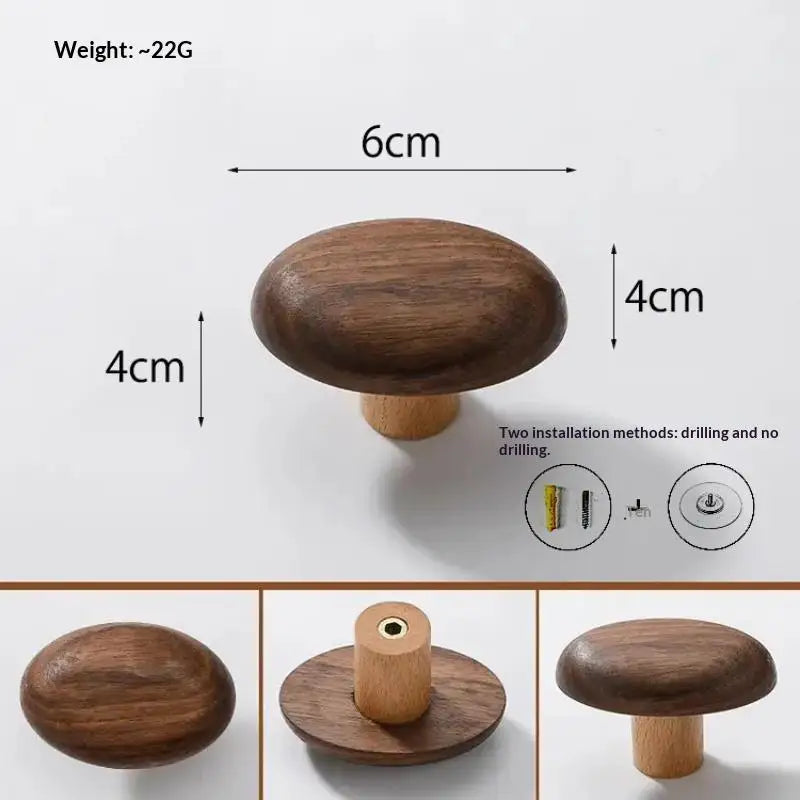 Natural Wooden Wall Mounted Coat Hooks Space Efficient Hanger Small Qme A16