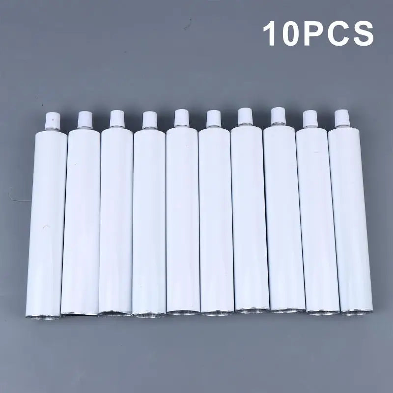 Empty Aluminum Paint Tubes 30 60 Storing Acrylic Watercolors Gouaches Qme