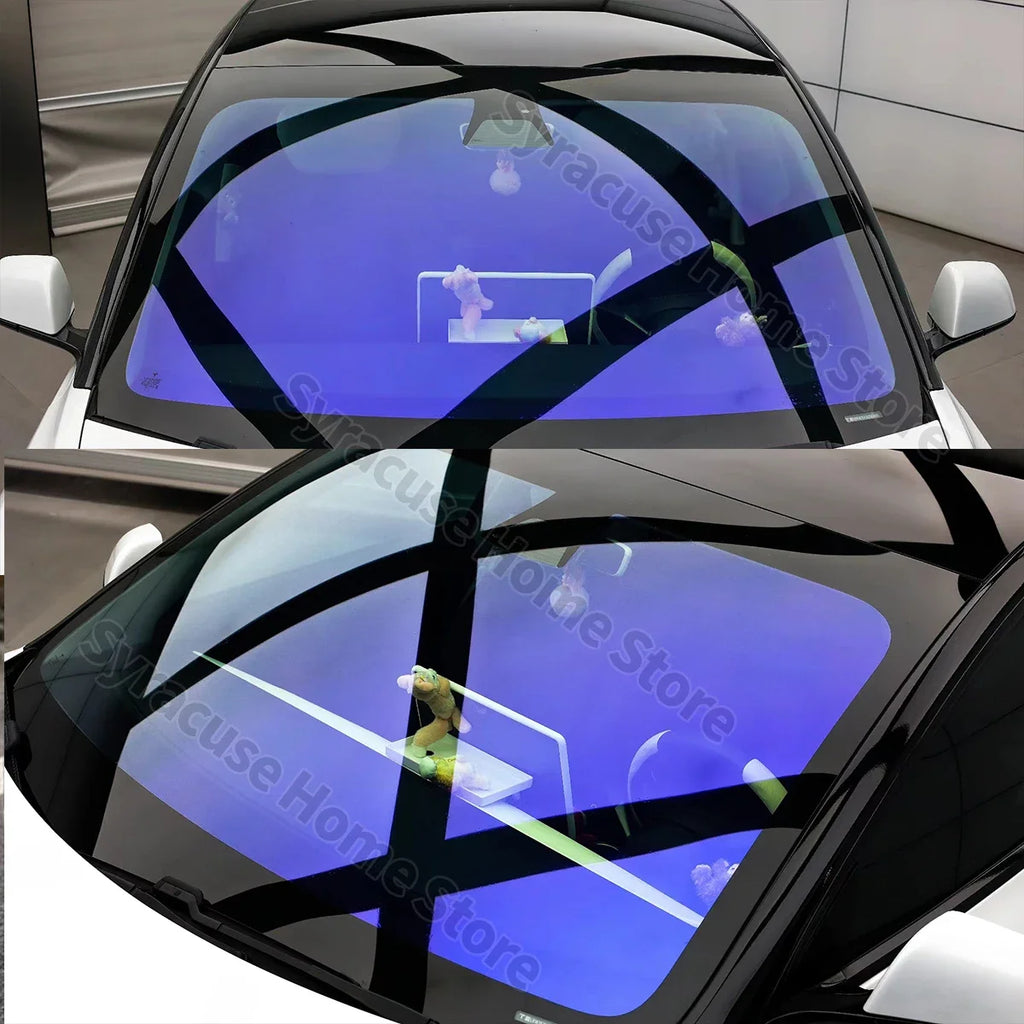 Purple Chameleon Film High Definition Window Tint Film High Insulation Windshield Tint Chameleon Tint Film For Car Window Qme