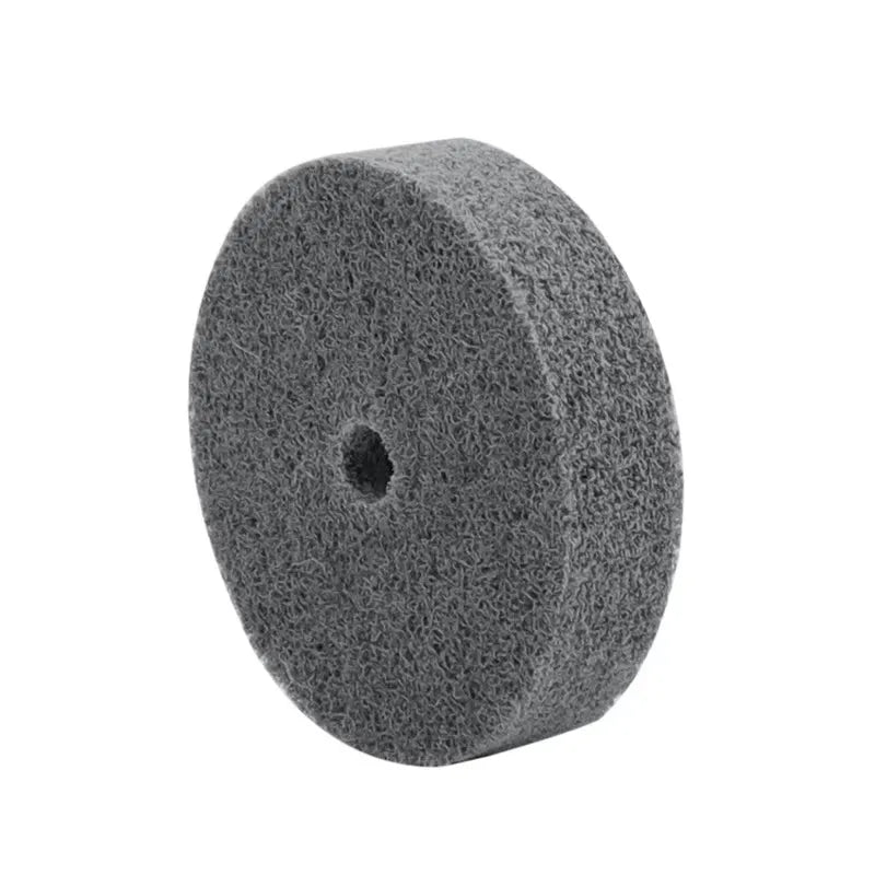1pc/3pcs 3-inch fiber polishing wheels - 3/8-inch bore replacement grinding wheels for desktop polishers and grinders Qme 1PC