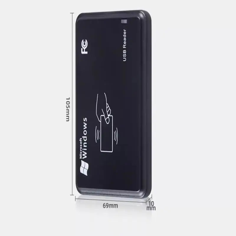 Dual-frequency RFID Reader 125kHz 13 56MHz USB Proximity Sensor Qme