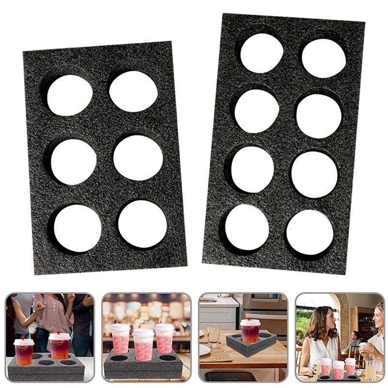 Delivery Holders Out Take Packing Go Carry Drinks Cup Carrier Holder Qme