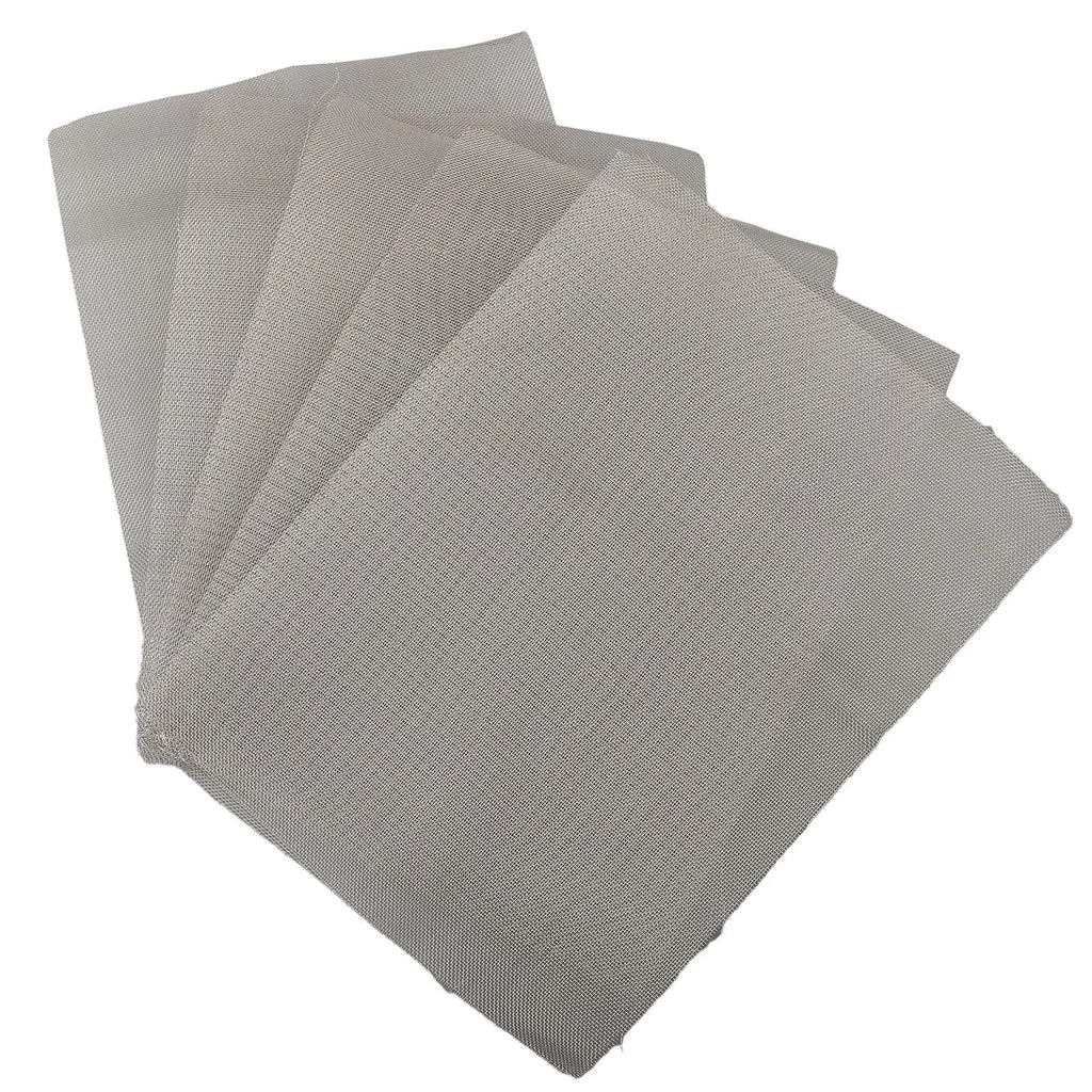 5 Pcs Metal Car Bumper Repair Net Plastic Crack Repair Hole Repairing Mesh Net For Bumper Body Hood Vents 20 X15cm Qme