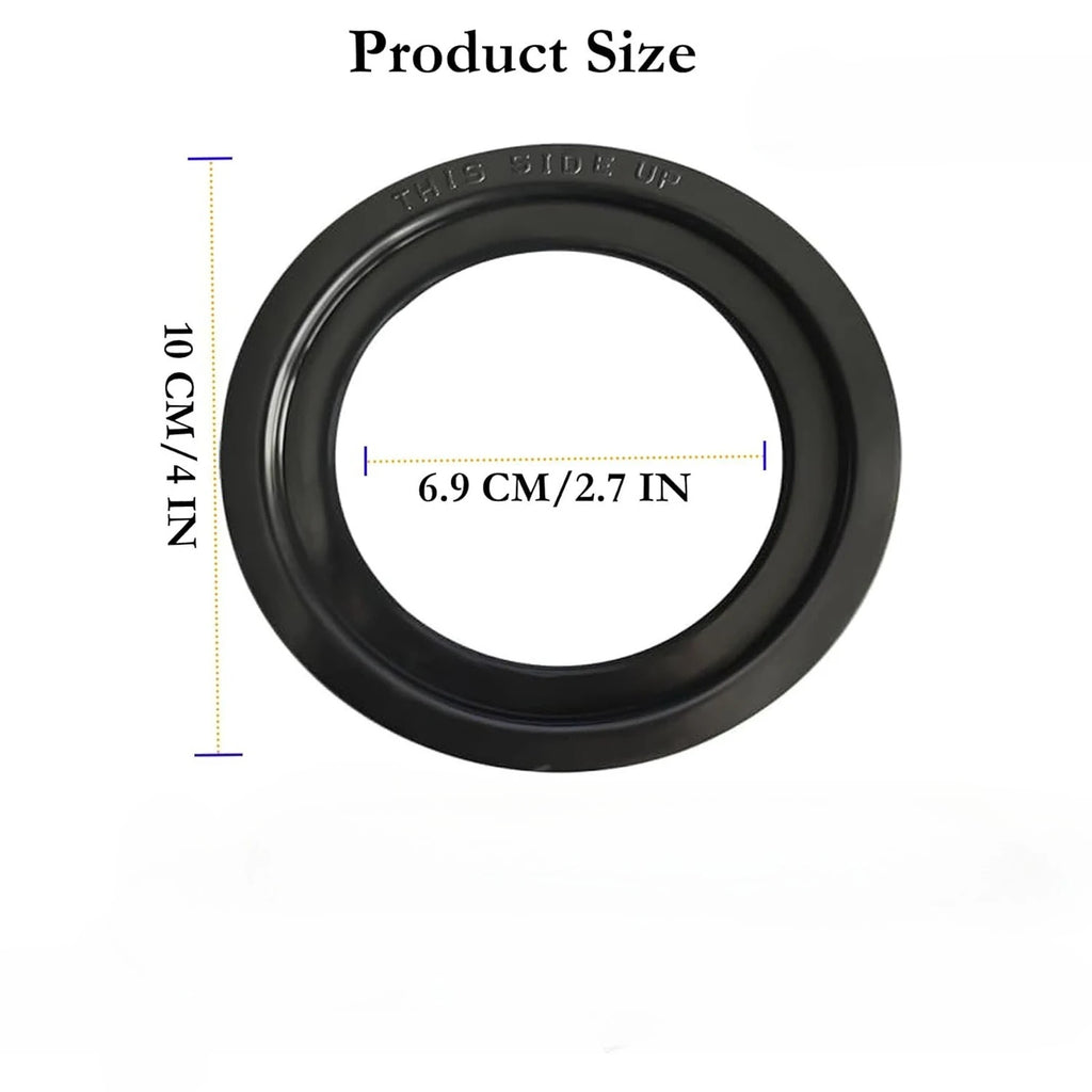 Toilet sealing component replacement kit - High-quality flushing spherical sealing gasket set, easy to install, solves leakage Qme