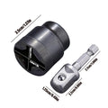 Scissor Jack Drill Adapter Rv Stabilizer Jack Socket Rust-Resistant Converter Tool Change Attachment Accessories for Auto Repair Qme as shown