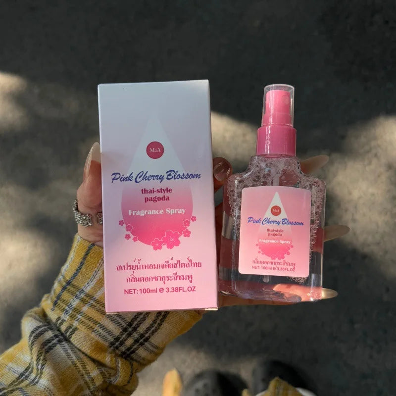 Portable Floral Eau De Toilette Spray Durable Fragrance Mini Bottle Qme E-pink 100ML