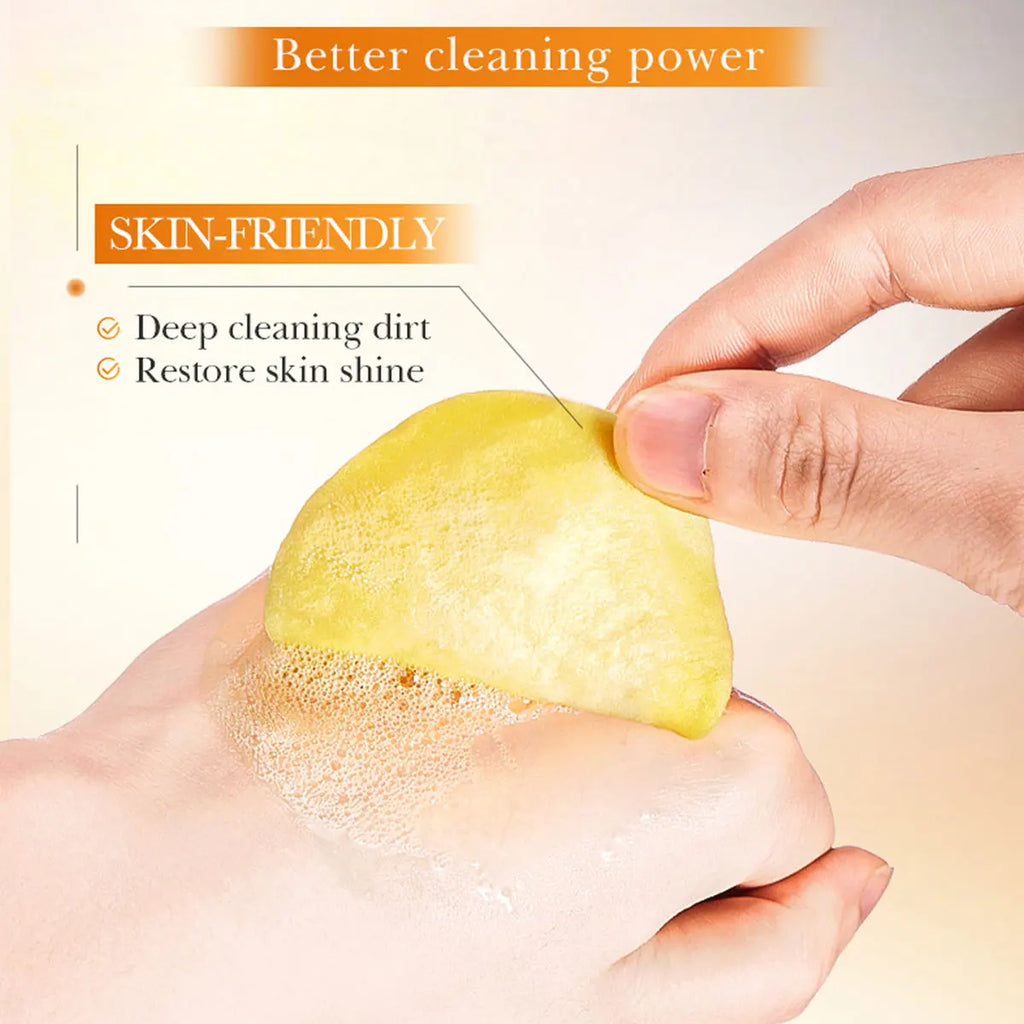 Turmeric Essence Acne Removing Makeup Cleaning Cotton Deep Containing Qme