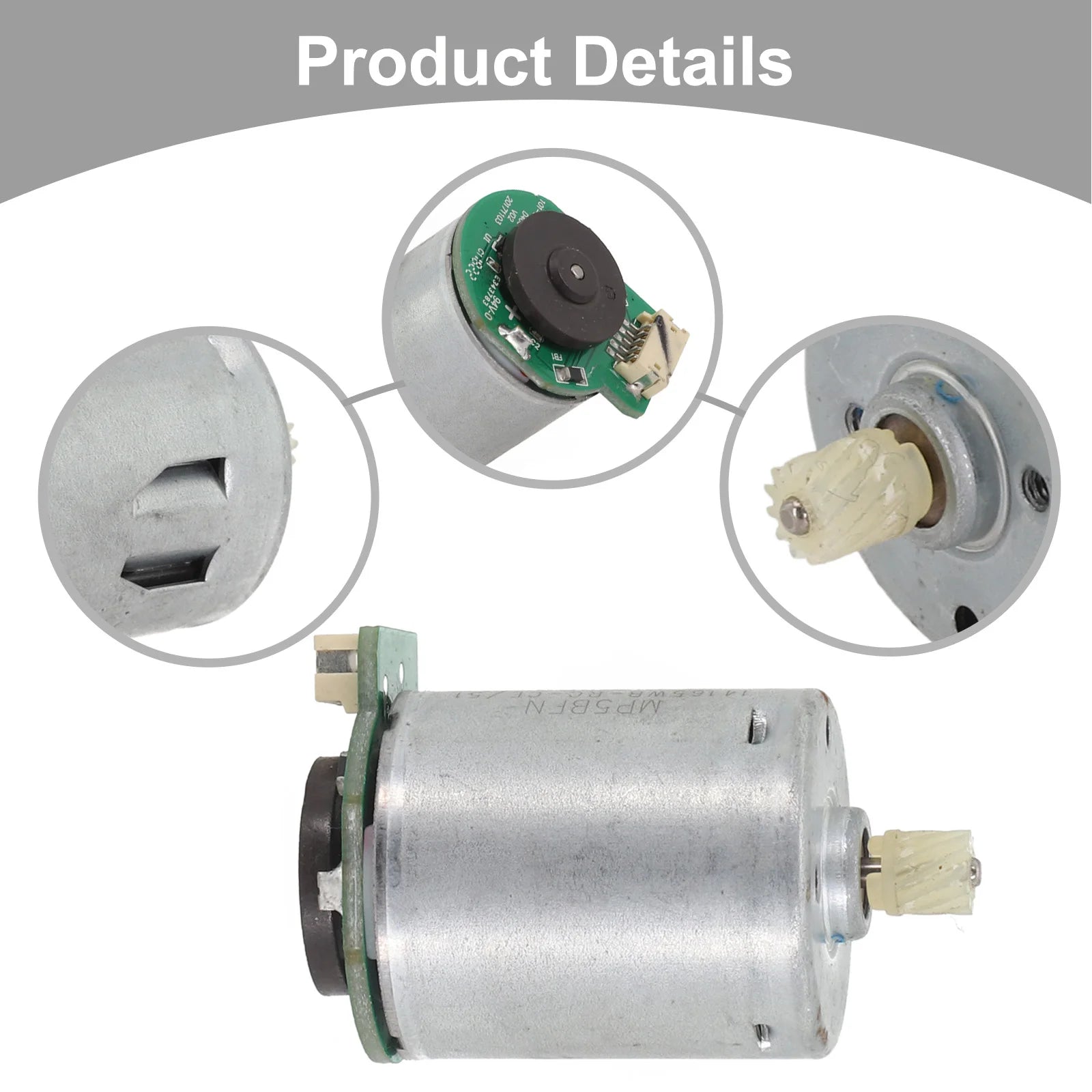 1x Vacuum Cleaner Wheel Motor For R500 30C 35C 11s Max For G10 For Conga 1090 Sweeper Robot Wheel Motor Accessoreis Qme