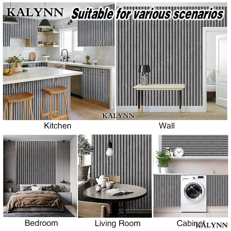 Faux Wood Grating Peel Stick Wallpaper Self Adhesive Wall Stickers Qme