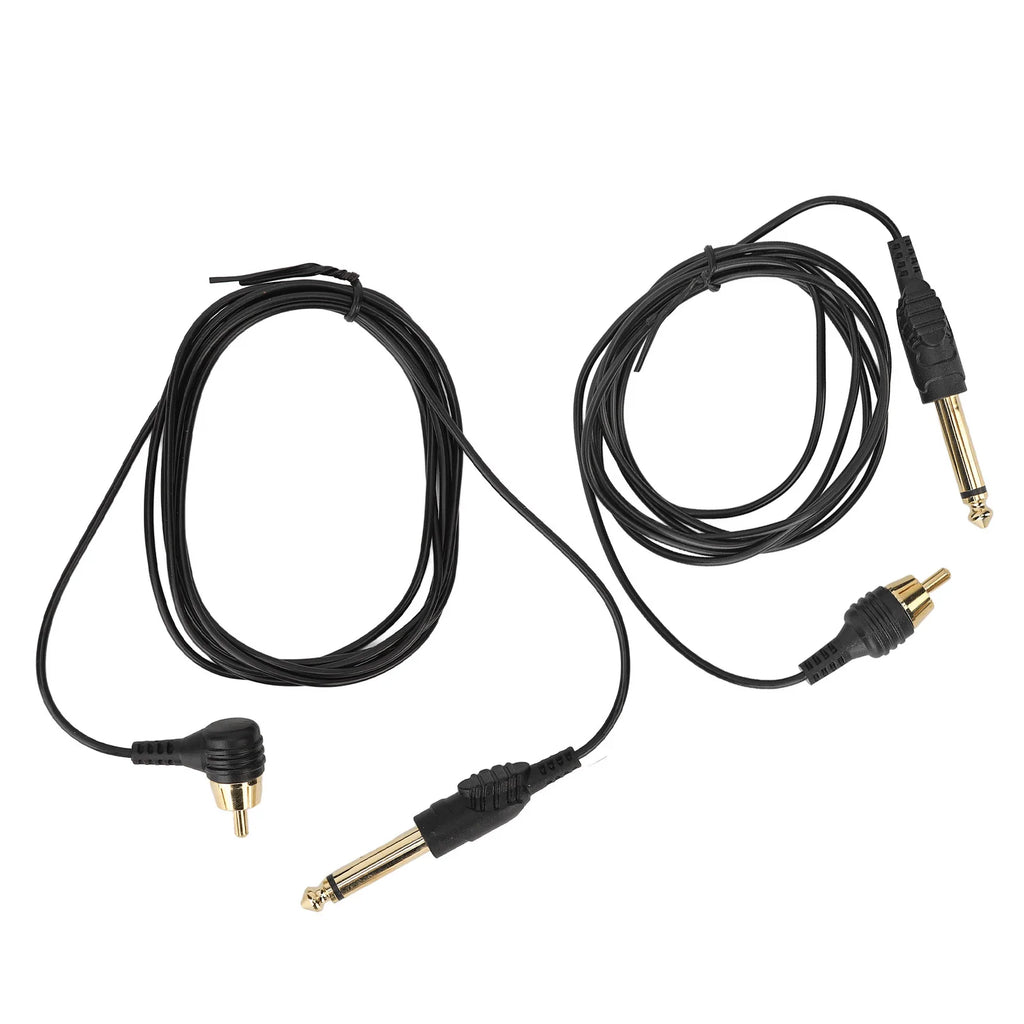 Tattoo Pen Power Supply 6.2ft Tattoo Clip Cord TPE Tattoo Clip Cable Tattoo Machine Power Cord Tattoo Pen Power Supply Qme