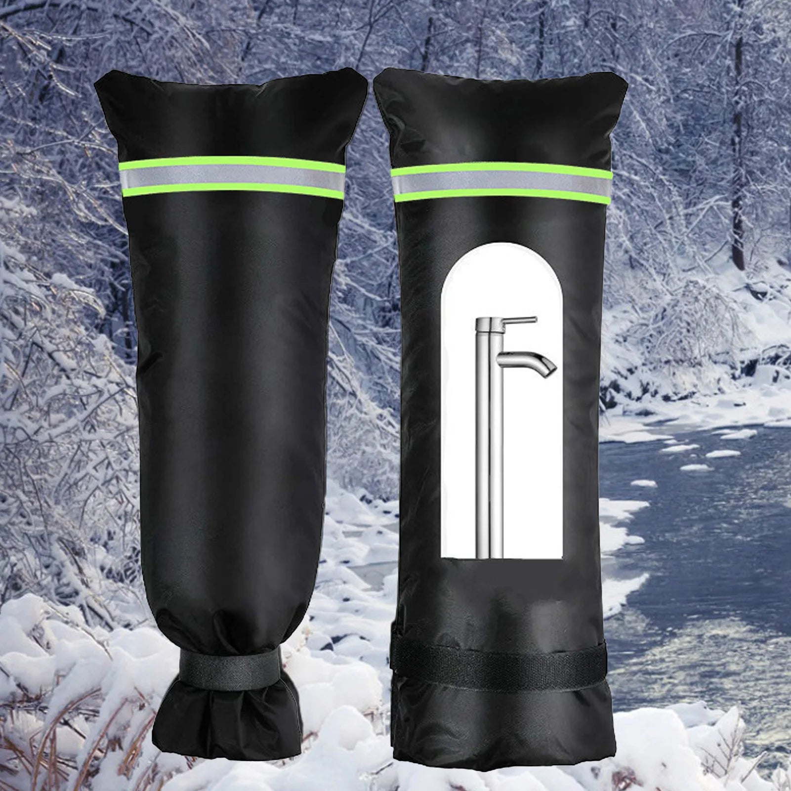 Faucet Antifreeze Cover For Winter Warmth Suitable For Outdoor Camping And Rv Faucets Warm Keeping Freeze Resistance Qme