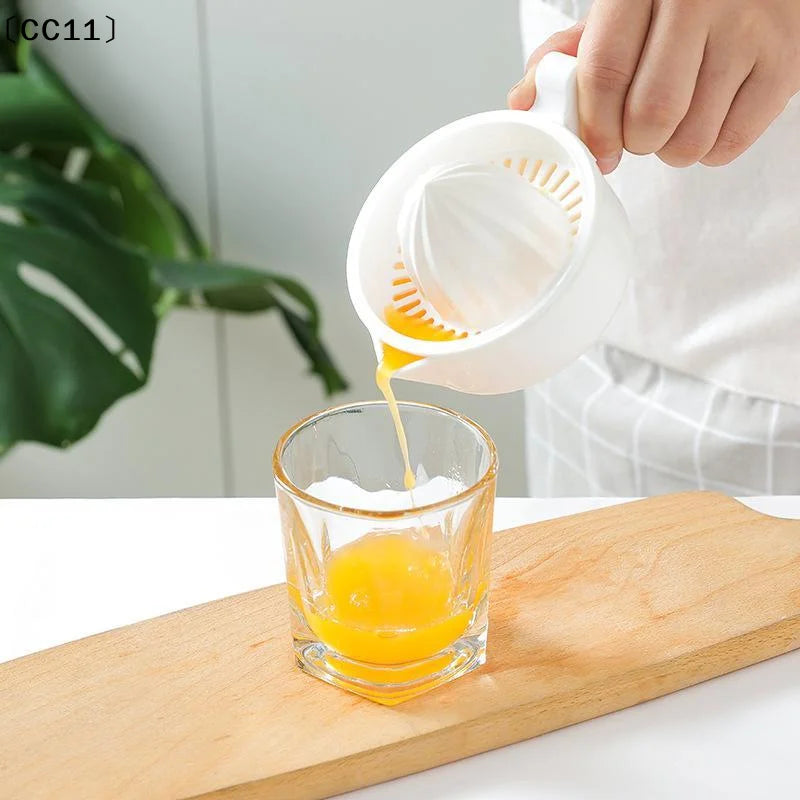 Manual Hand Citrus Juicer Double Layer Design Easy Disassembly Qme