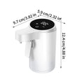 hot Automatic Wine Dispenser Smart Sensor Wine Pump 4 Modes Touch Screen Digital For Red Wine Whiskey Liquor Electric Decanter Qme White