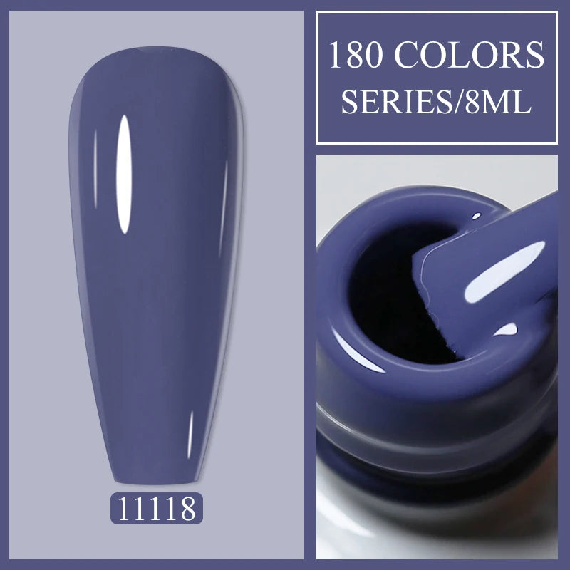 Arte Clavo Glitter UV Gel Nail Polish Sequin Series Colorful Soak Off