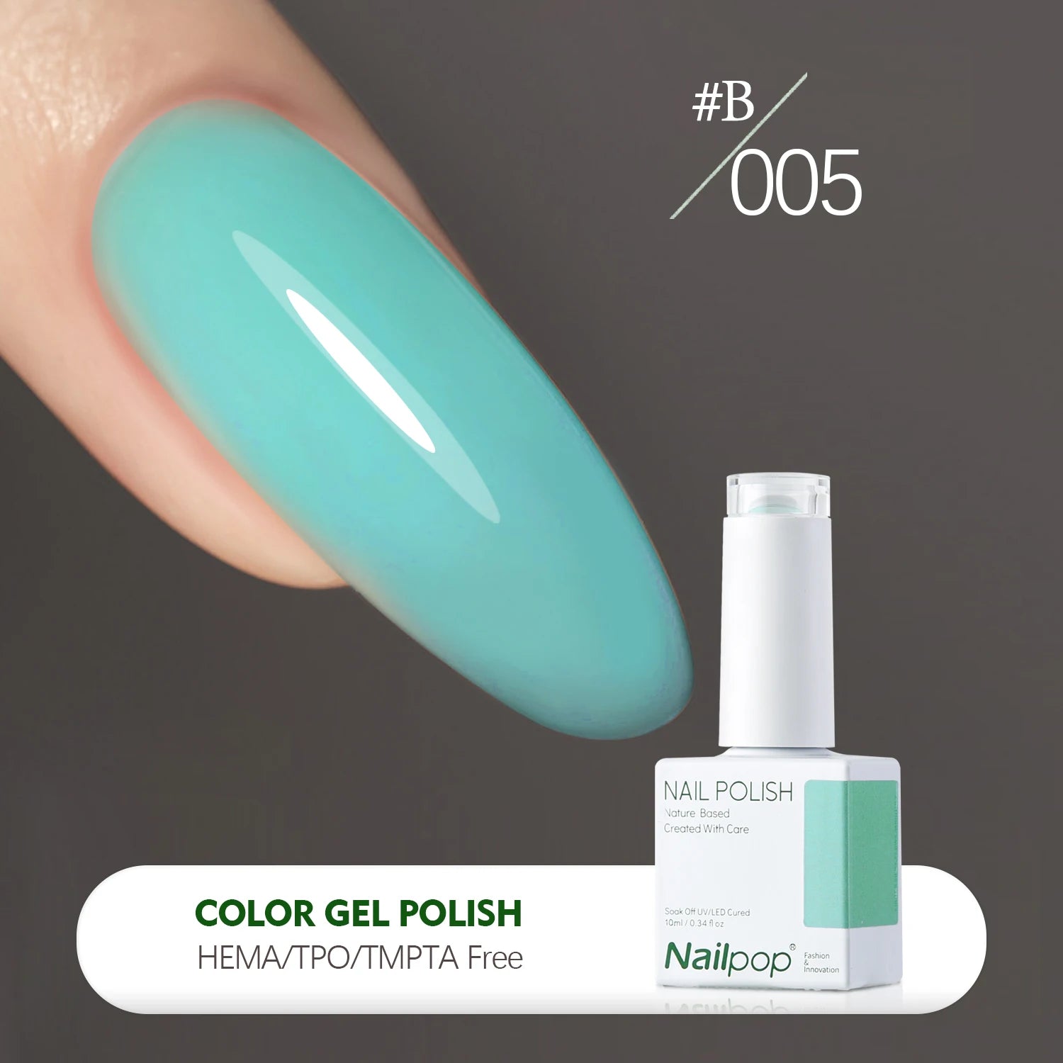 Nailpop Summer Dopamine Gel Polish 20 Colors 8 12 Builder Nail Art Qme B-005 10ml