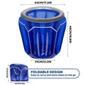 Inflatable Ice Bucket Thickened PVC Pool Floating Ice Tray Portable Beverage Cooler Beverage Can Organizer for Summer Party Qme Inflatable bucket