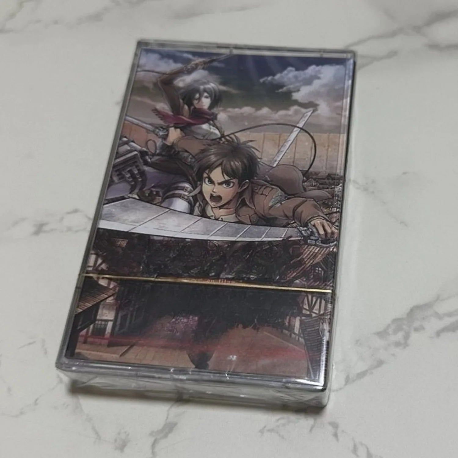 Action Anime Soundtrack Cassette Tape 2-Piece Set, Set or Single Available,Retro Nostalgic Format, Theme & OST Reissue Qme A