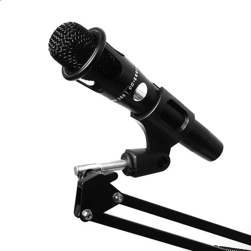 Professional Flexible Desktop Microphone Hanging Adjustable Boom Scissor Arm Stand for Streaming Qme