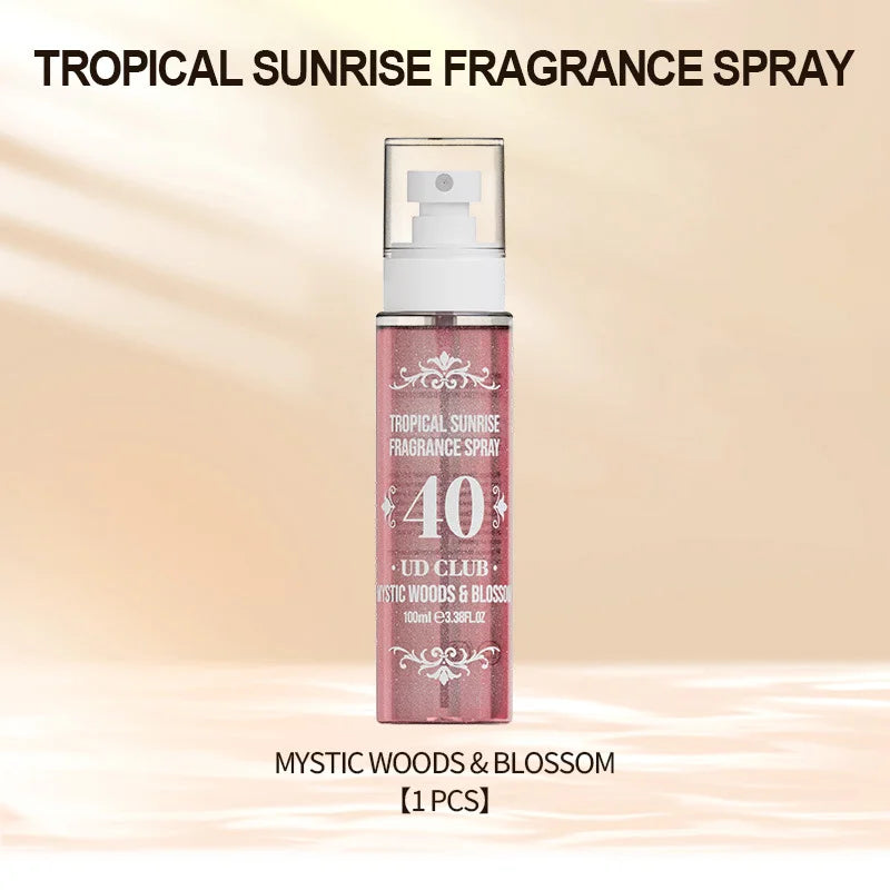 Multi Scented Spray Long lasting Fragrance Alcohol free Essential Oil Aromatic Odor Removal Air Freshener Perfume Qme 40