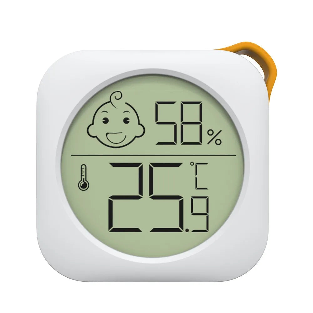 Portable Temperature Humidity Meter 20 60 High-precision Comfort Qme White