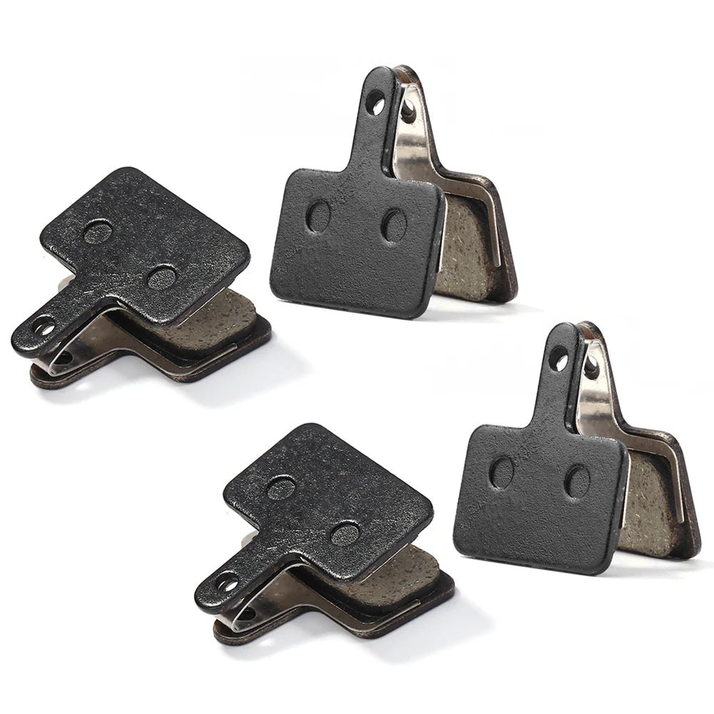 8x MTB Bicycle Resin Disc Brake Pads Bike Brake Cycling Parts for M375 M445 M446 Mountain Road Bike Accessories Qme