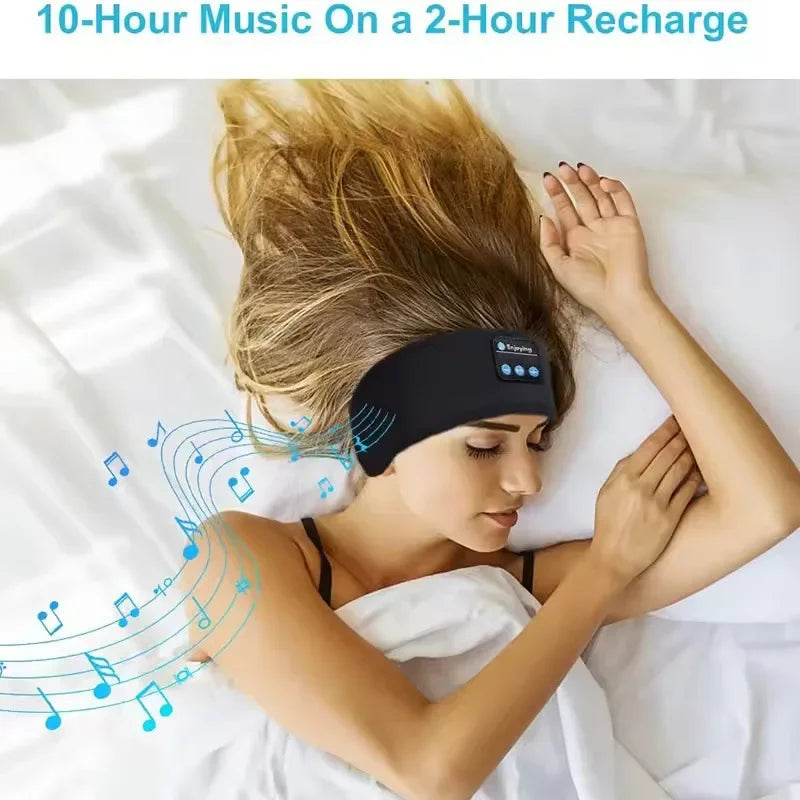 Cross-border Bluetooth Music Sleep Blindfold Comfortable Headset Qme