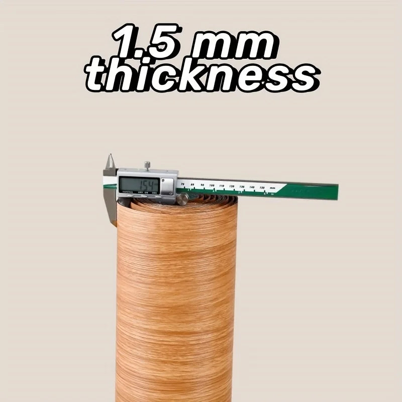 40CM Roll Material Wood Grain Self-adhesive Wall Sticker Floor Sticker Background Wall Decoration Bedroom Kitchen Waterproof Qme