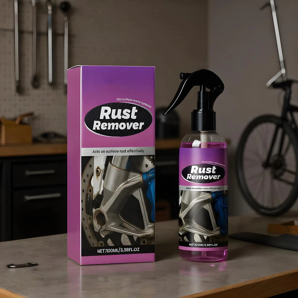 1pc Metal Rust Remover 100ml Rust Remover Spray Brake Iron Powder Converter For Car Automotive Wheel Chassis Marine Industrial Qme