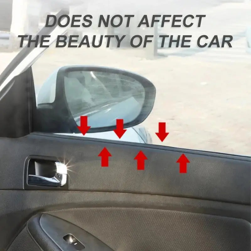 Car window sealing strips, car side window gap fillers Qme
