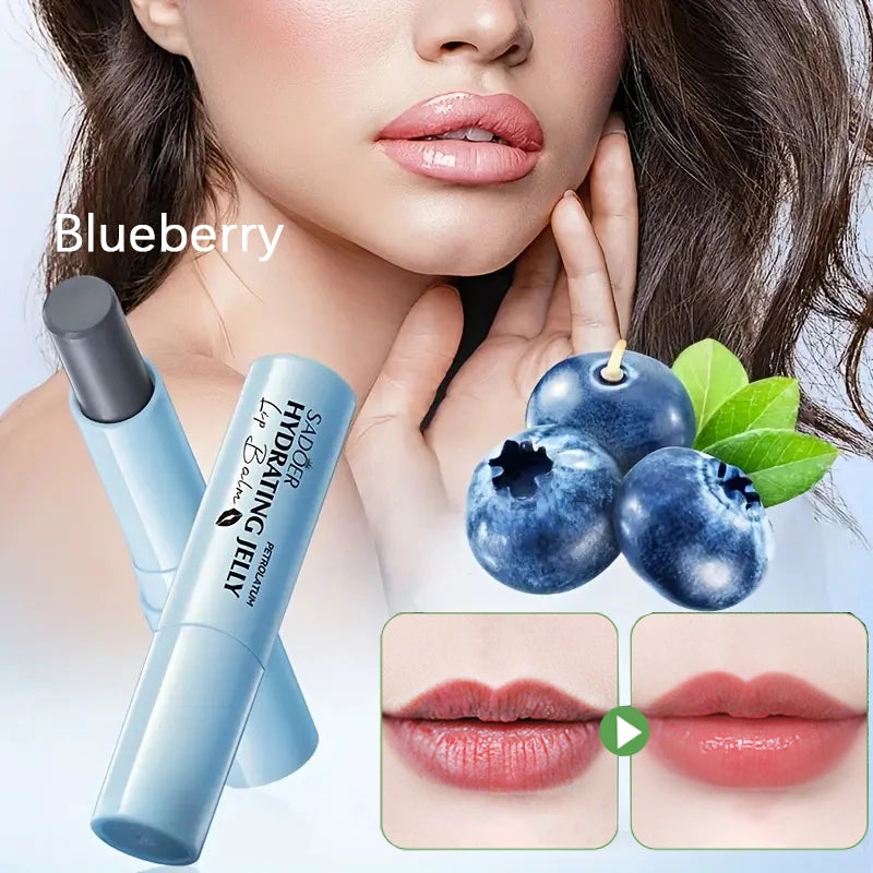 Fruit Flavor Lipstick Lasting Moisturizing Autumn Winter Lip Care Qme Blueberry