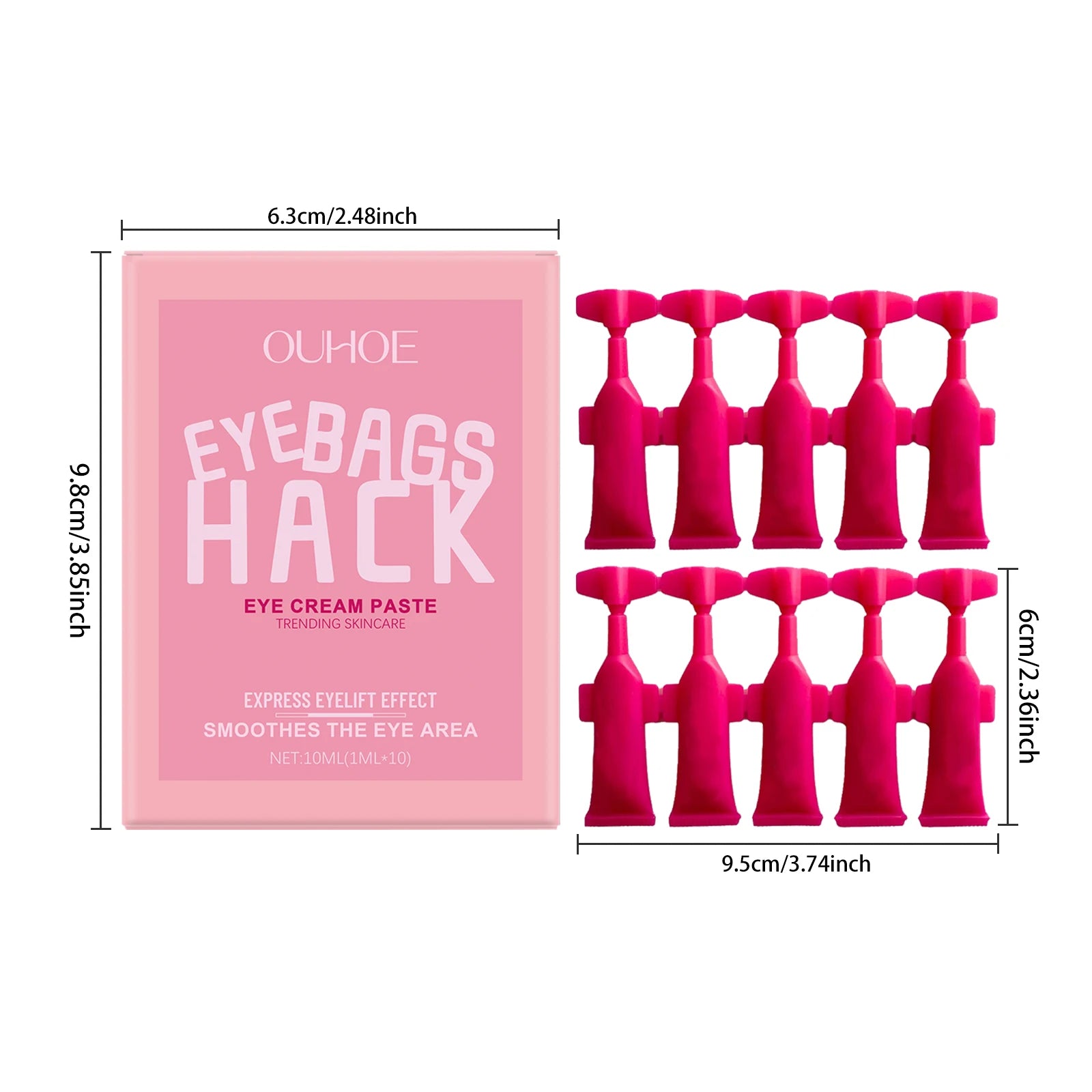Firming Eye Cream Hydration Fade Eye Fine Sagging Line Anti Wrinkle Tighten Eye Bags Smoothing Care for Delicate Skin Eye Qme