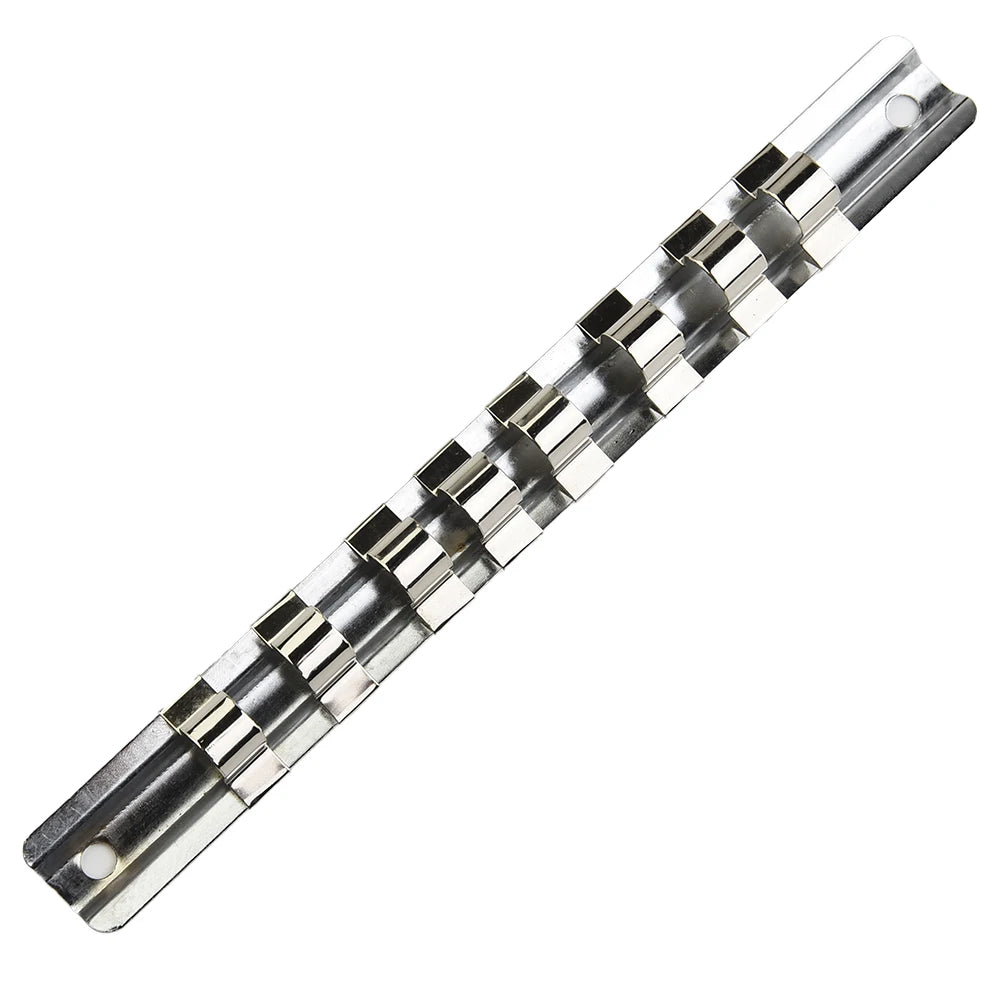 Socket Rack Holder 1 4 3 8 Clips Rail Tool Organizer Storage Storing Qme