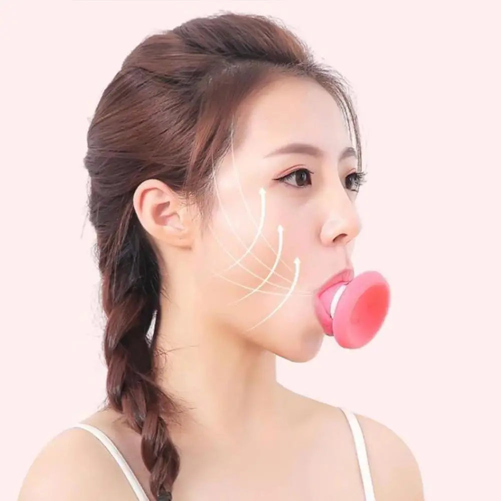 Silicone Mouth Jaw Exerciser V Face Lifting Tool Slimming Thin Face Double Breath Removal V Wrinkle Chin Lifting Exerciser M7H6 Qme