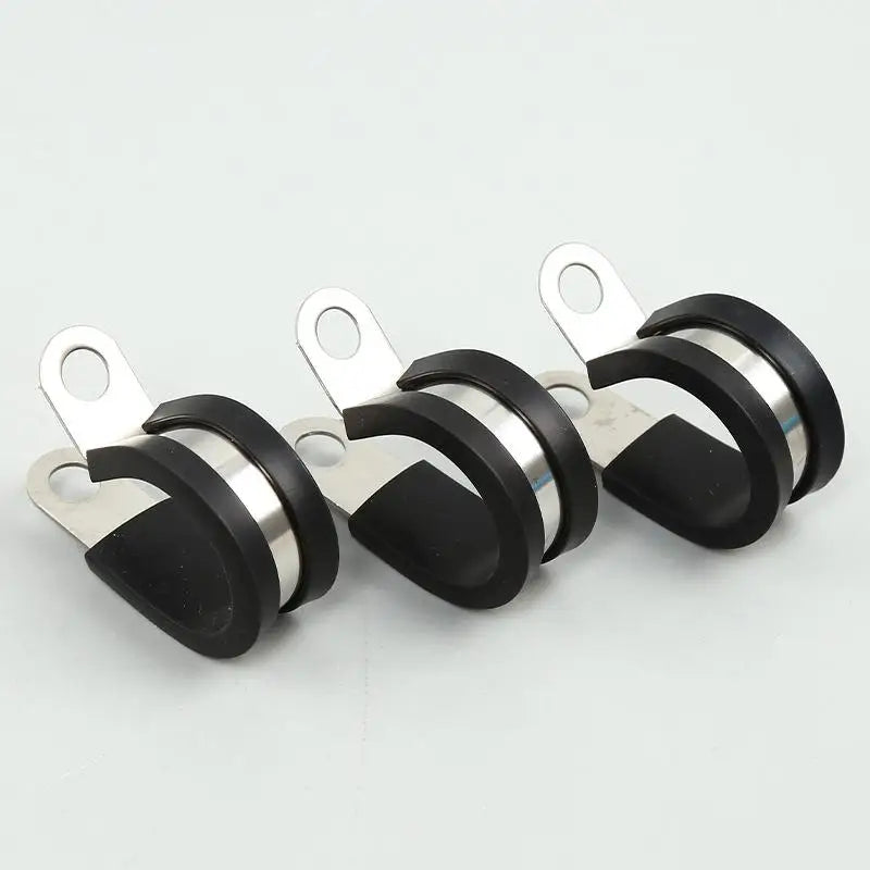 1 4 5 16 3 8 2 Brake Gas Line Pipe Fixing Clamp Cramp Metal R Clips Qme