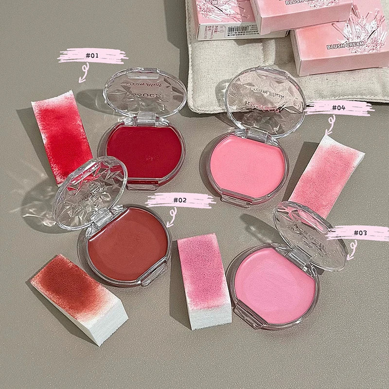 Light Blush Cream Moisturizing Matte Vitality Whitening Brightening Qme